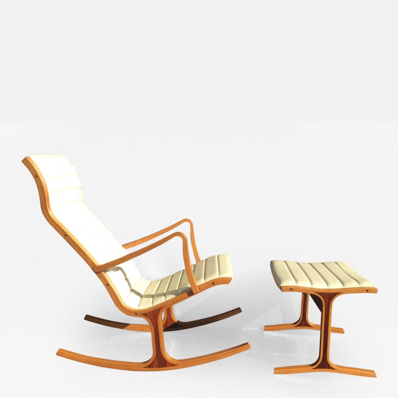 Mitsumasa Sugasawa Heron Rocking Chair by Mitsumasa Sugasawa for Tendo Mokko Japan