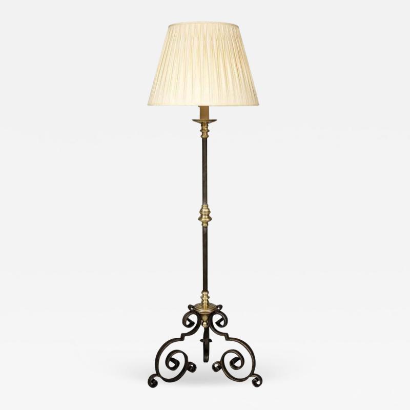 Mixed Metal Floor Lamp