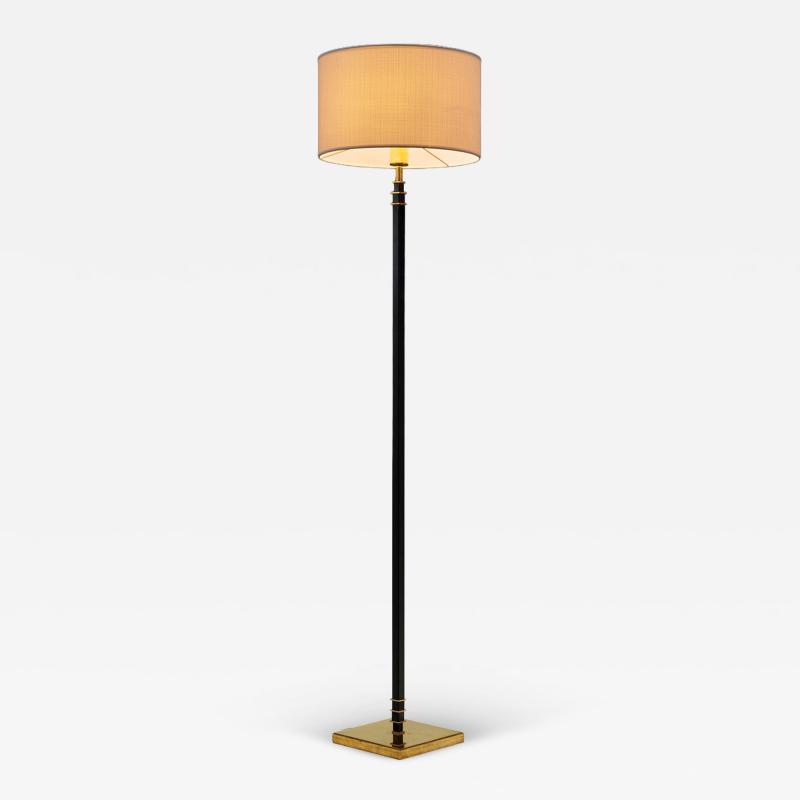 Model 2822 Floor Lamp with Geometric Elements by KLK Sweden Mid 20th Century