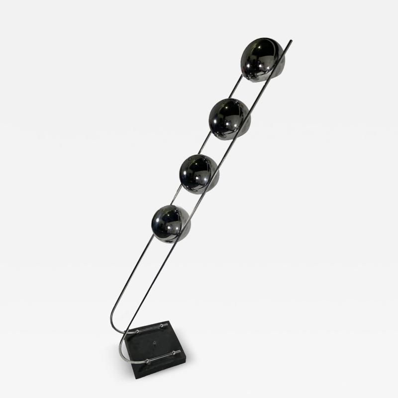 Modern Chrome Floor Lamp