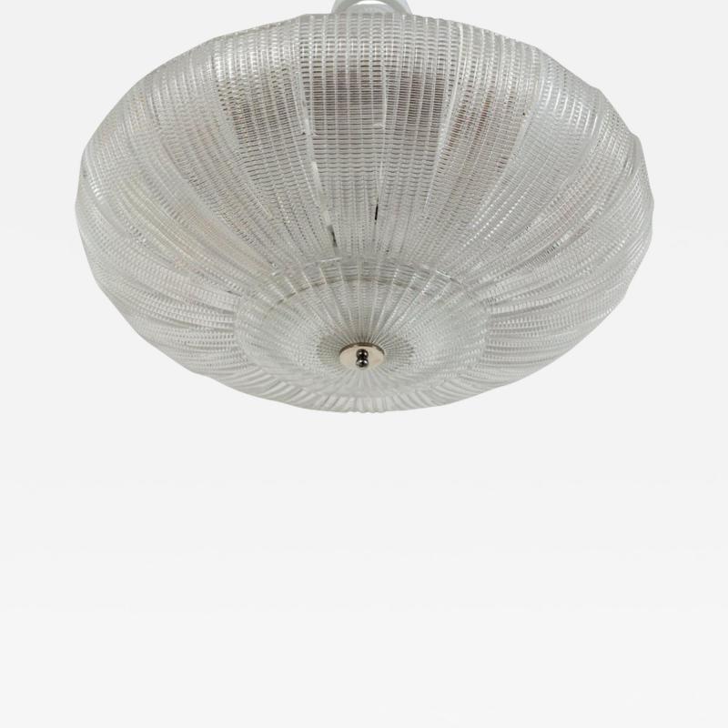 Modern Dome Shaped Glass Ceiling Fixture Contemporary