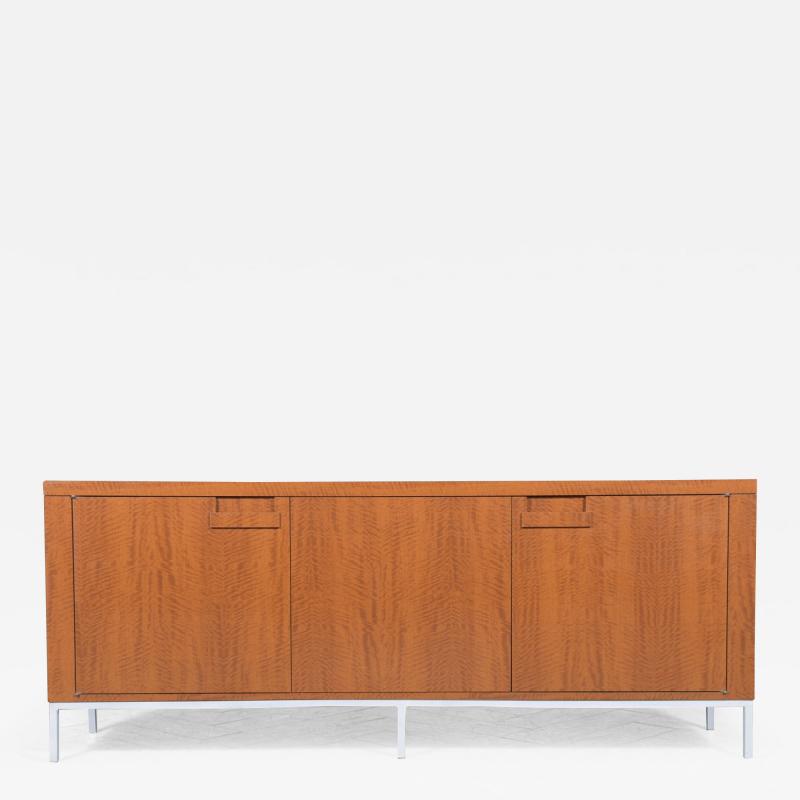 Modern Executive Tiger Oak Credenza Sophisticated Design Meets Functionality