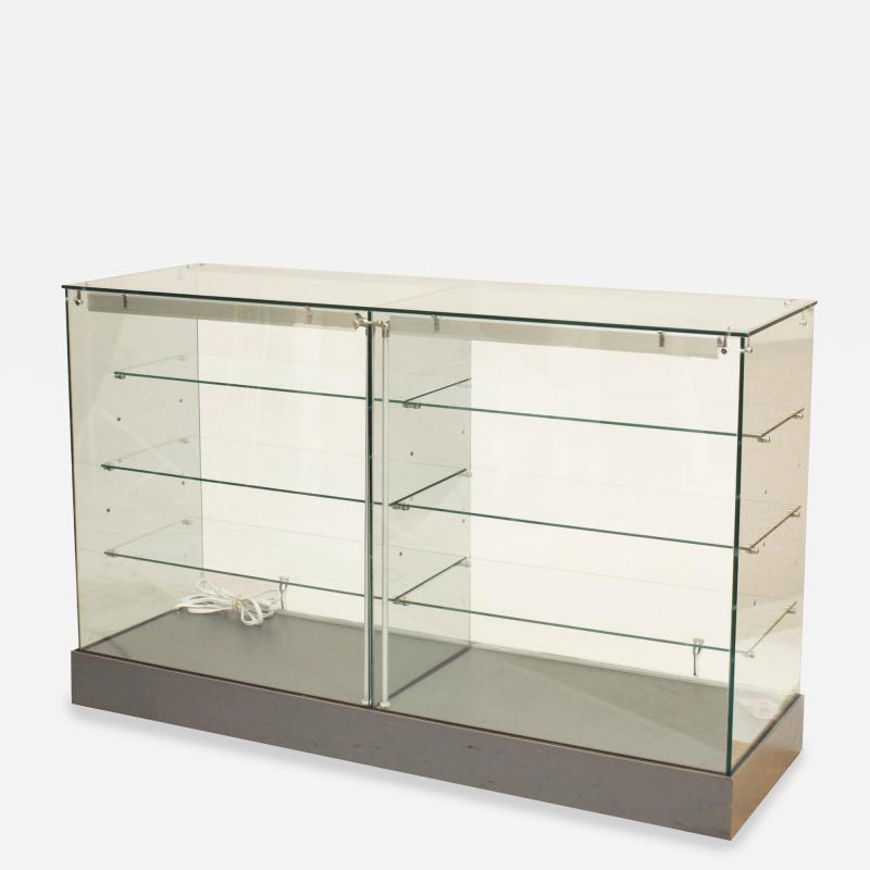 Modern Glass Showcase Cabinet