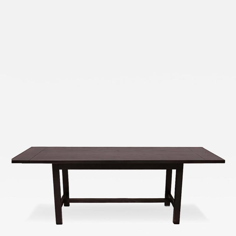 Modern Maxine Snider Black Dining Extension Table