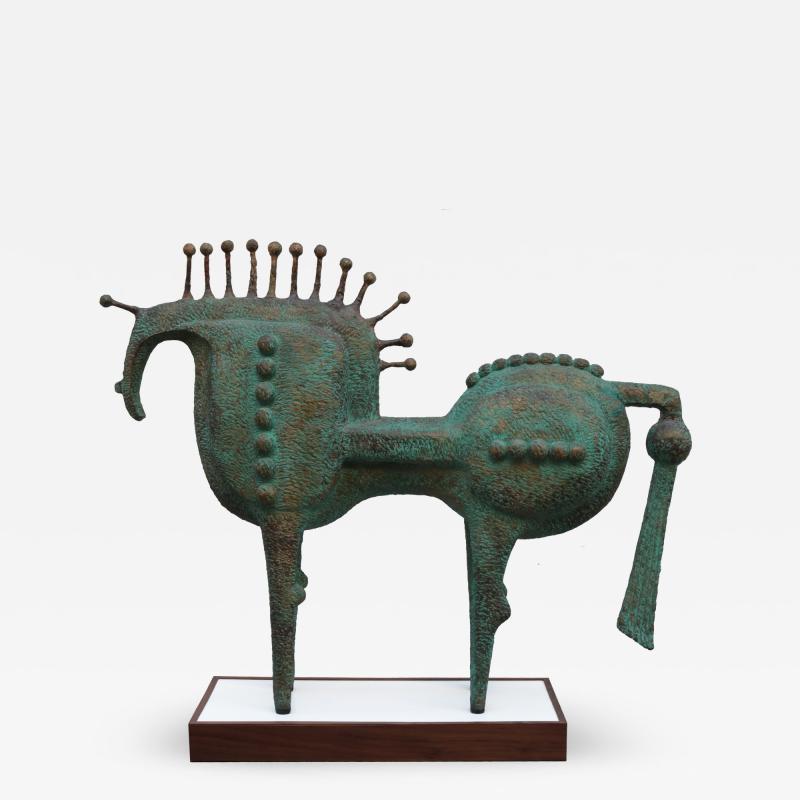 Modernist Horse Sculpture