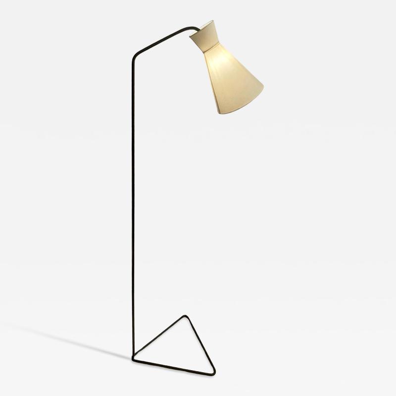 Modernist floor lamp Paris France circa 1950