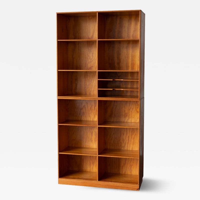 Mogens Koch Danish Pine Bookcases by Mogens Koch for Rud Rasmussen
