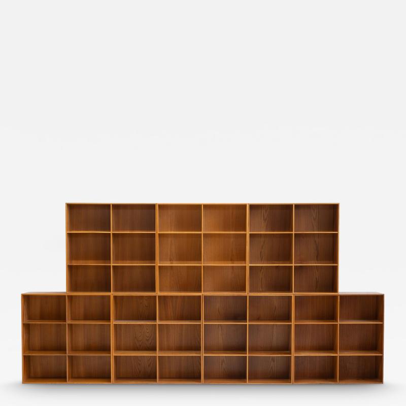 Mogens Koch Mogens Koch Bookcases Set of Seven