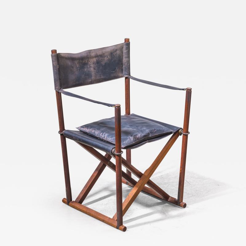 Mogens Koch Mogens Koch MK 16 Safari Chair for Interna Denmark 1960s