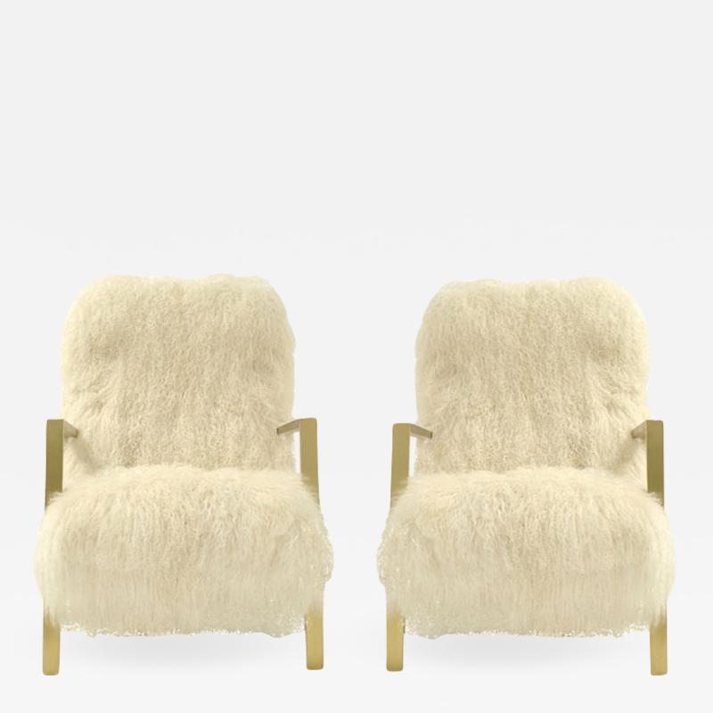 Mongolian Goat Armchairs