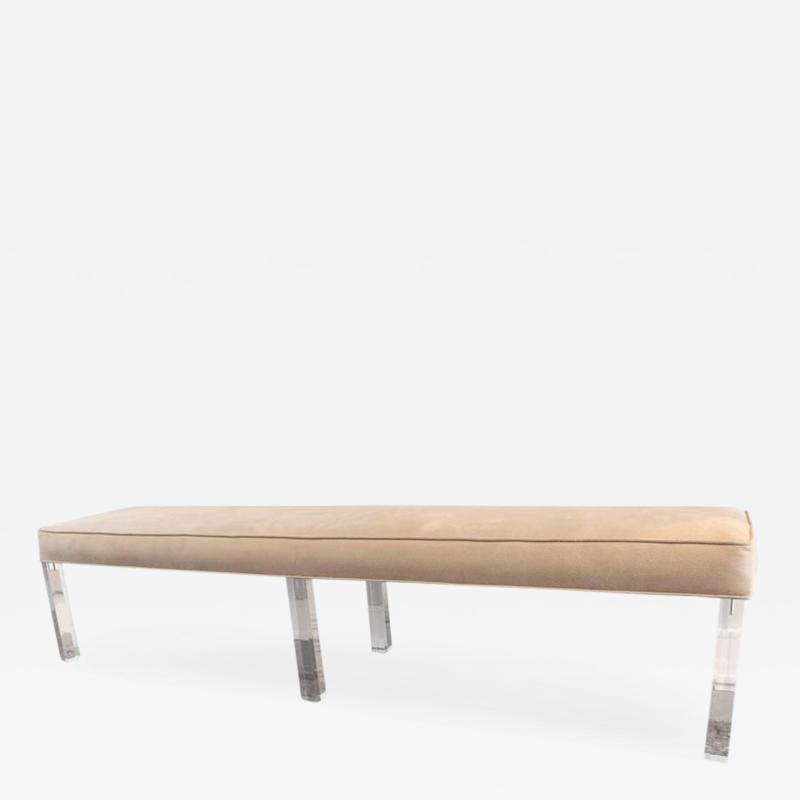 Montage Long Lucite Prism Bench
