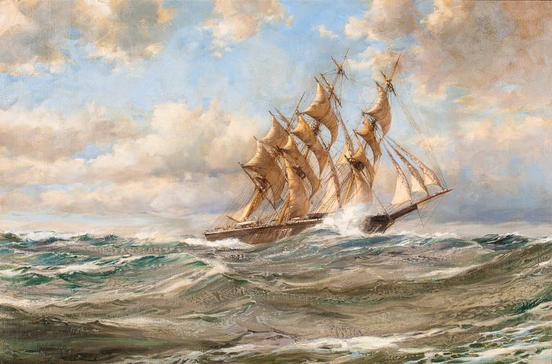 Montague Dawson Offered by VALLEJO GALLERY