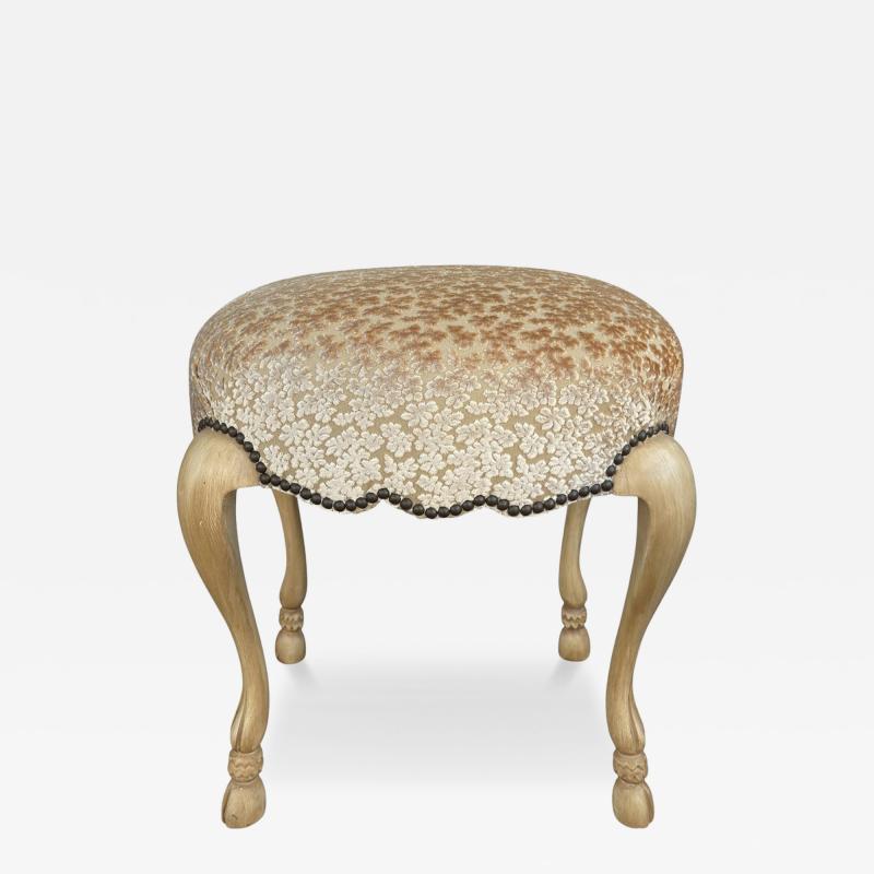 Montecito Home Designer Hoof Leg Footstool Ottoman