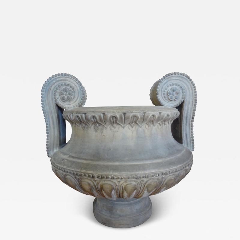 Monumental 18th Century French Louis XVI Terracotta Urn