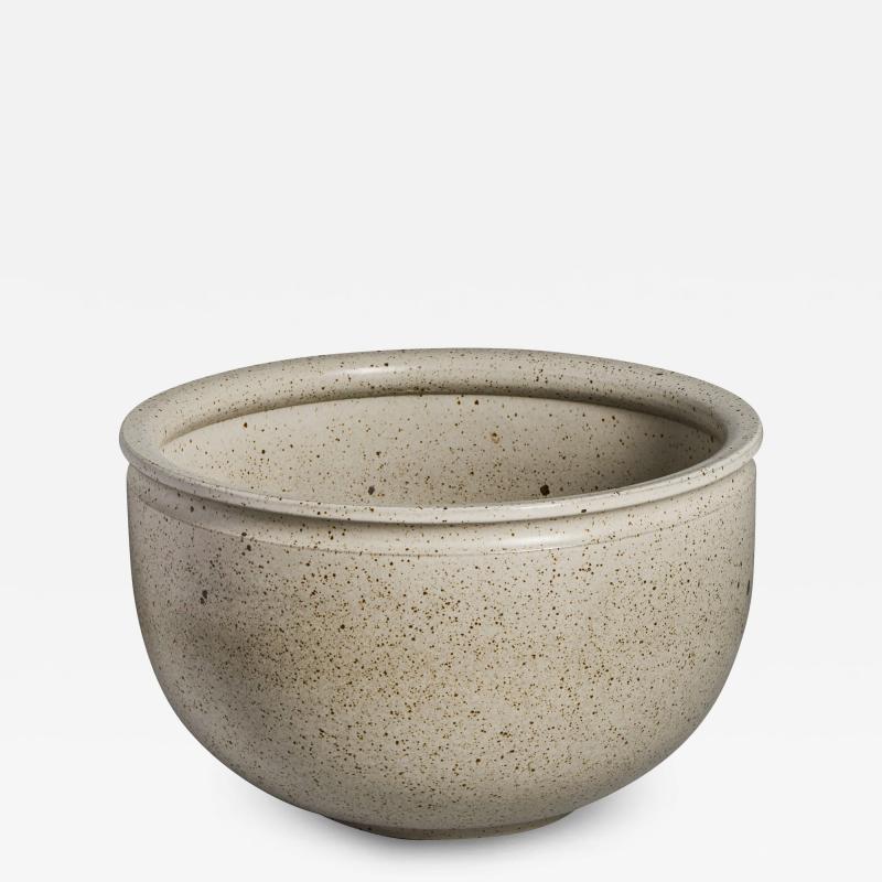 Monumental 1970s Robert Maxwell David Cressey Speckled Planter for Earthgender