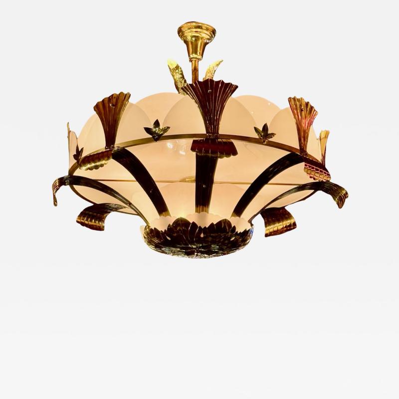 Monumental Art Deco Theater Chandelier 1920s Warfield Theater San Francisco
