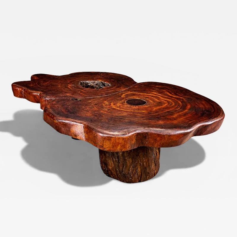 Monumental Den ncia Table Crafted from Reclaimed Brazilian Wood Lot 764A