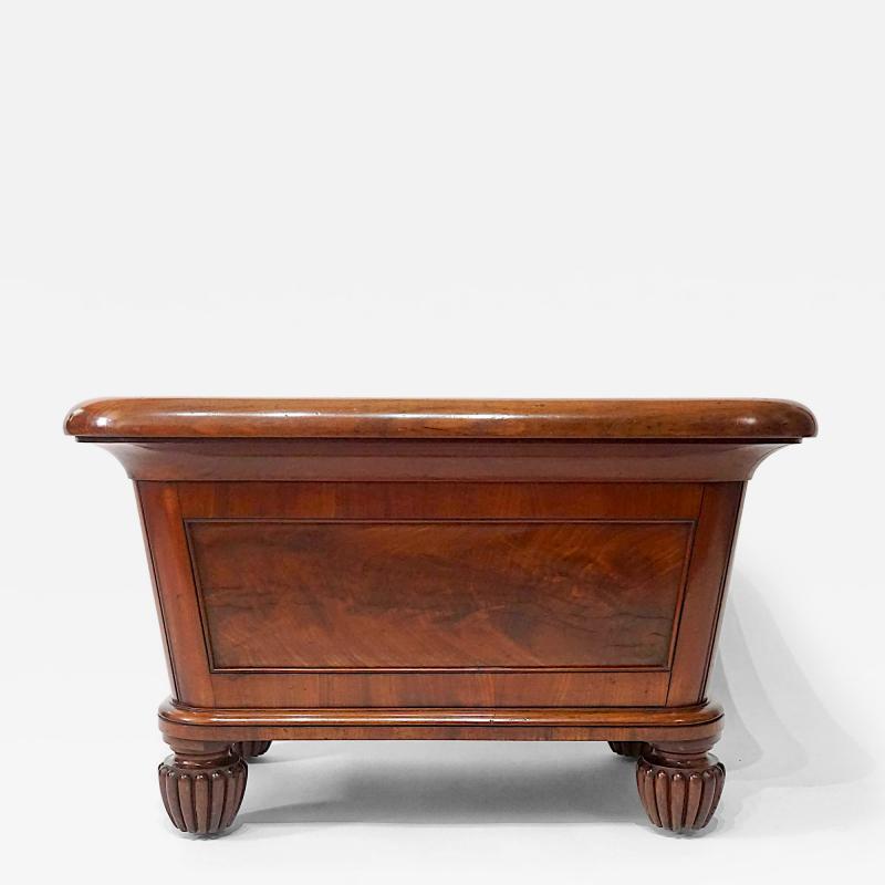 Monumental English Regency Mahogany Champagne Cooler or Log Bin circa 1830