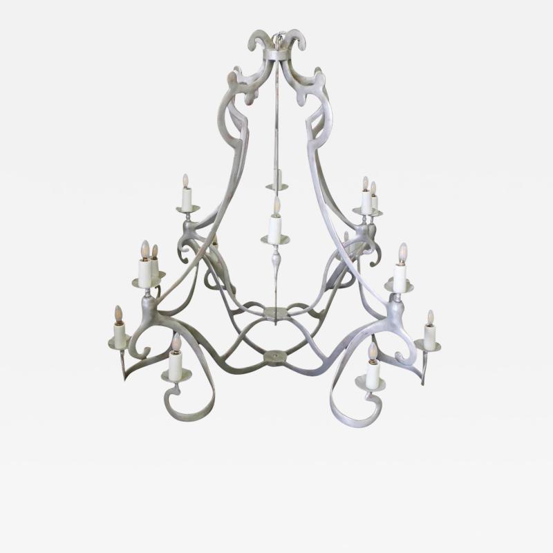 Monumental Modern Niermann Weeks Crevecoeur Chandelier