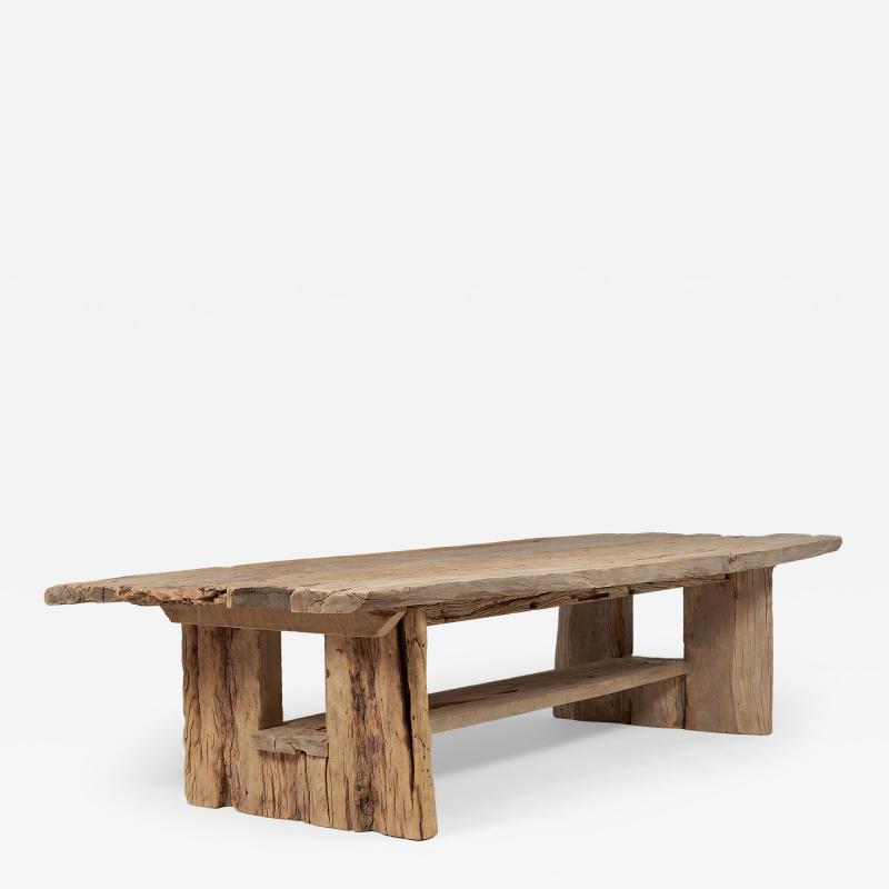Monumental Reclaimed Elm Dining Table