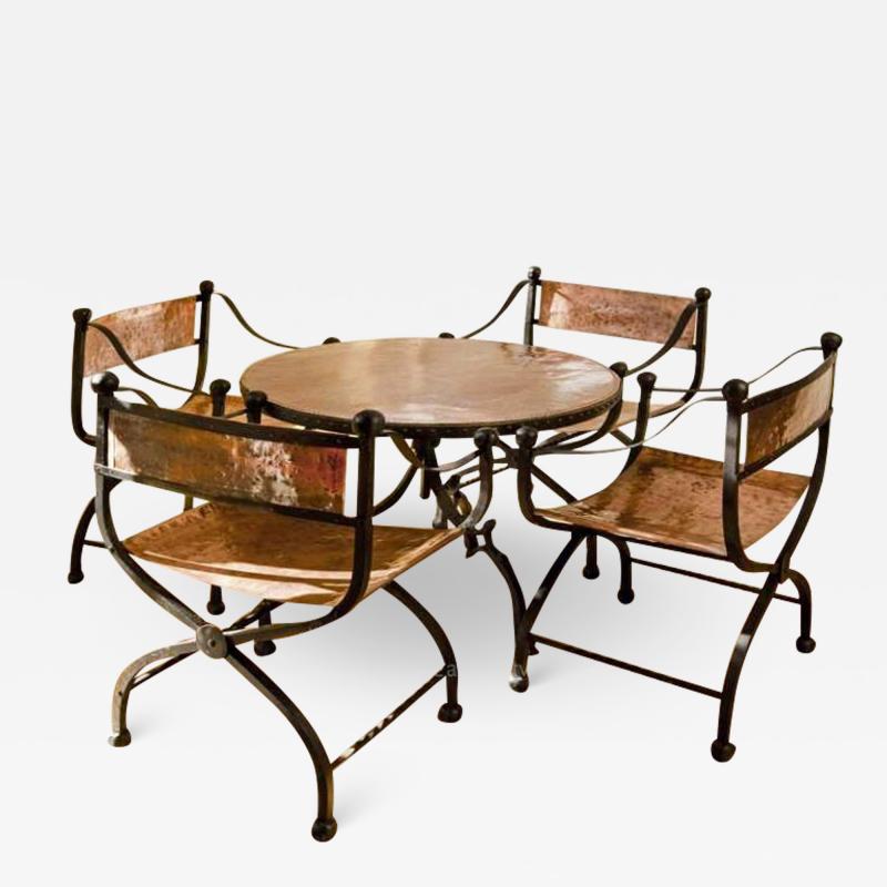 Morgan Colt Set of Table Four Chairs