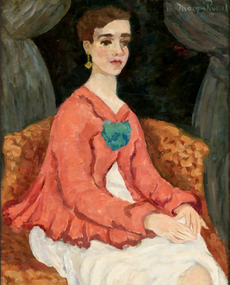 Morgan Russell Portrait of a Woman