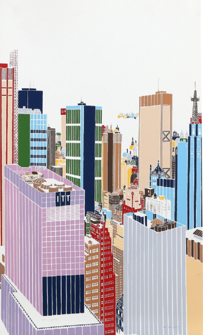 Mori Shizume New York Skyline 6