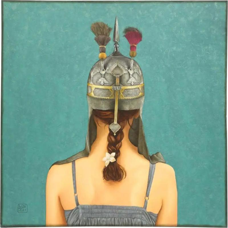 Morteza Pourhosseini Morteza Pourhosseini The Circus 5 Oil and Acrylic on Canvas 2013