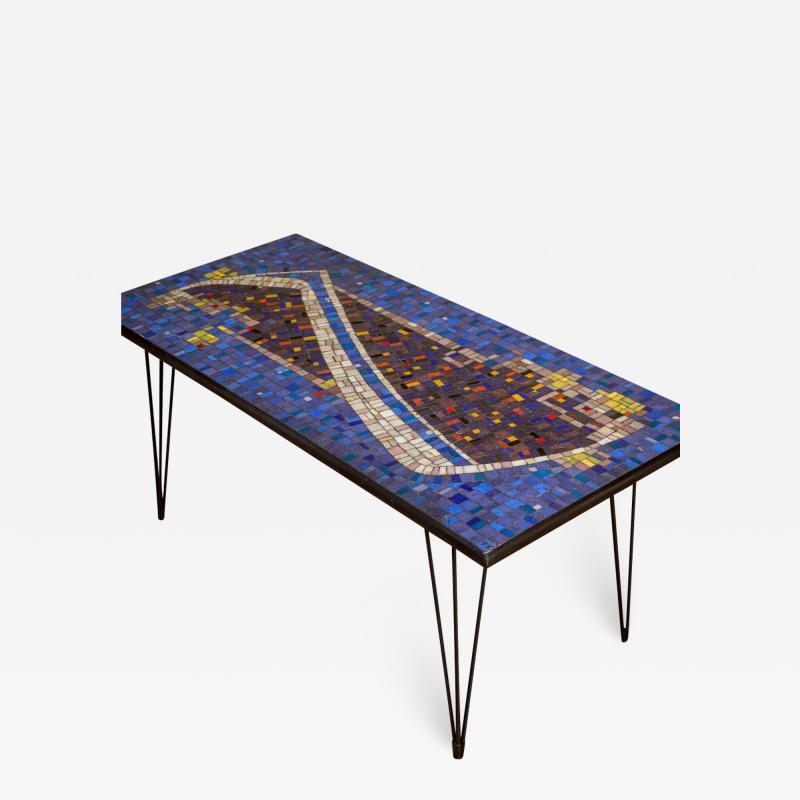 Mosaic cocktail or coffee table