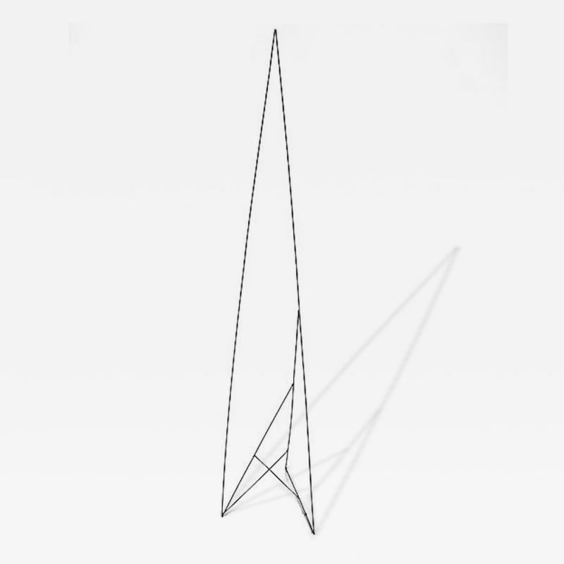 Moshe Y American Modern Abstract Expressionist Wire Sculpture Moshe Y