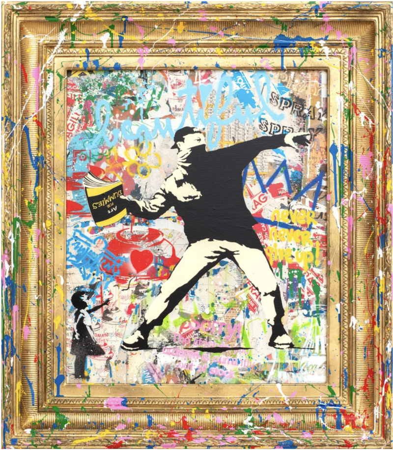 Mr Brainwash Banksy Thrower