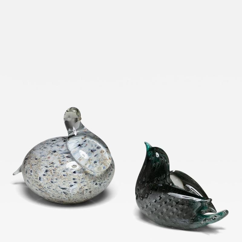 Murano Glass Birds by Alfredo Barbini VAMSA