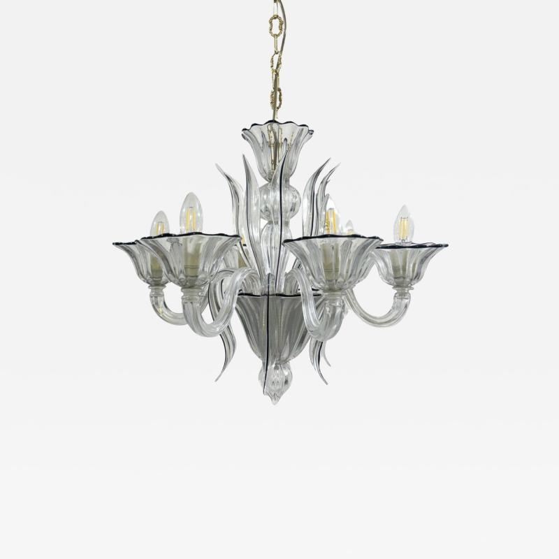 Murano Glass Chandelier 1950s