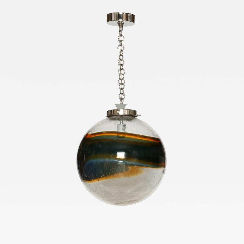 Murano glass ceiling pendant Italy circa 1960s