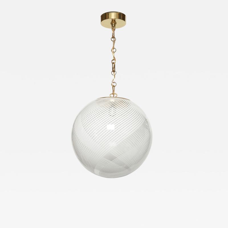 Murano glass ceiling pendant Italy circa 1960s
