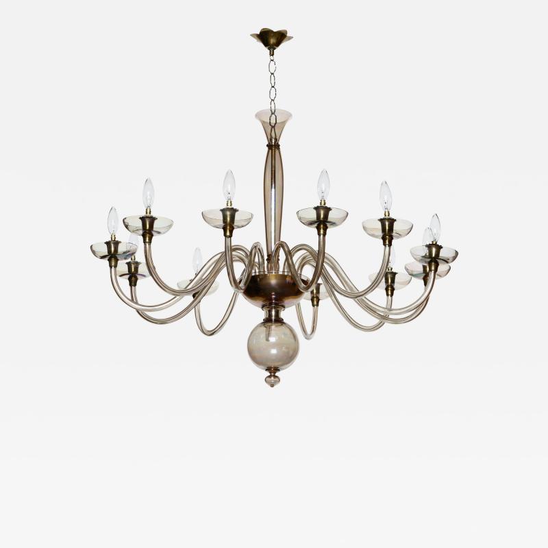 Murano glass chandelier by Pietro Toso