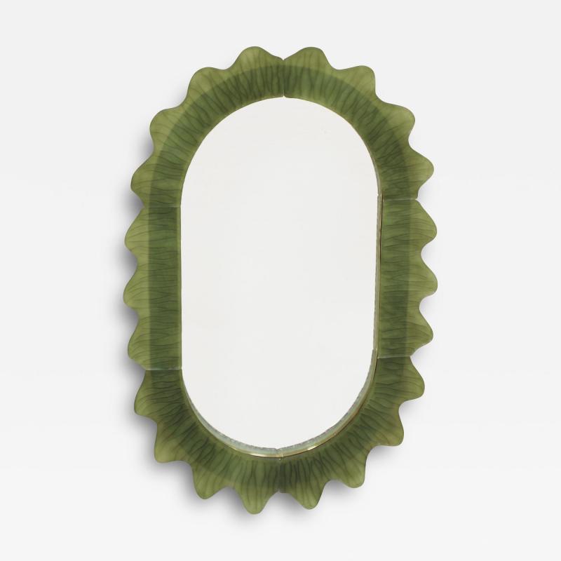 Murrano glass mirror Italy