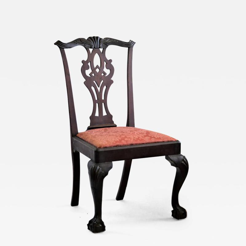 NEW YORK MAHOGANY SIDE CHAIR INV 0322 