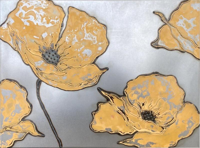 NICK MOSS Yellow Poppies 2023