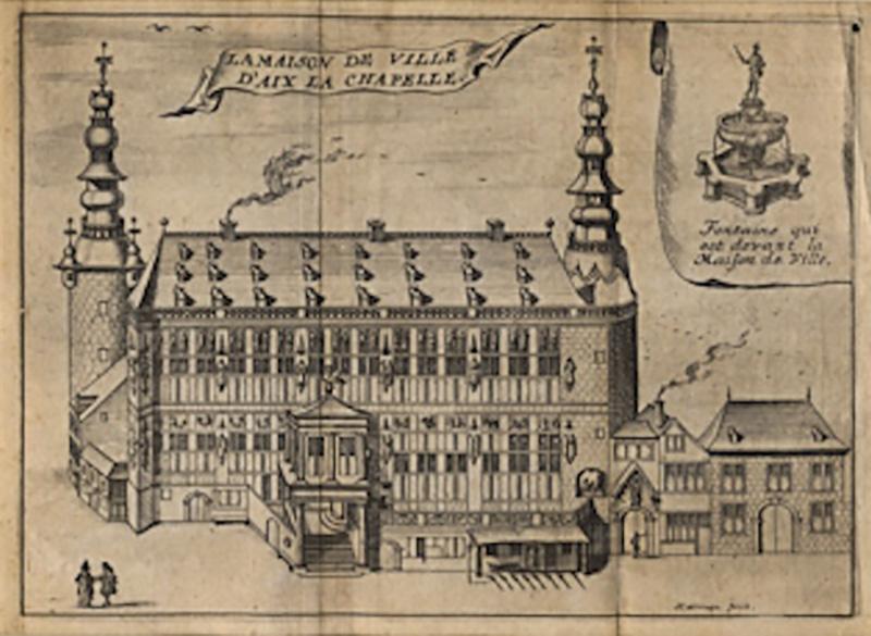 NO 144 FONTAINE QUI EST DEVANT LA MAIFON DO VILLE