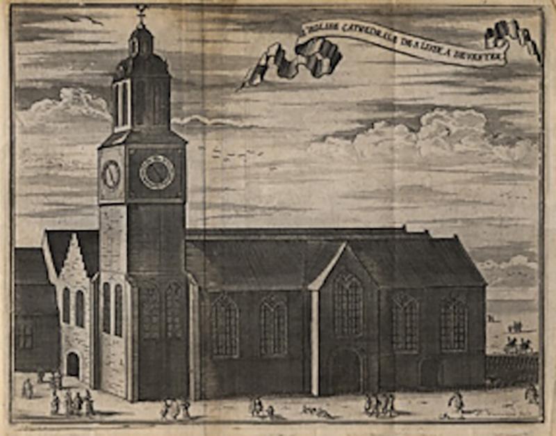 NO 150 L EGLISE CATHEDRALE DE S LIVIN A DEVENTER