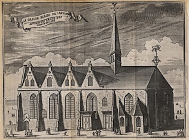 NO 155 LA GRANDE EGLISE DE LEWARDE AUTHEFOIS CELLE DES DOMINICAINS