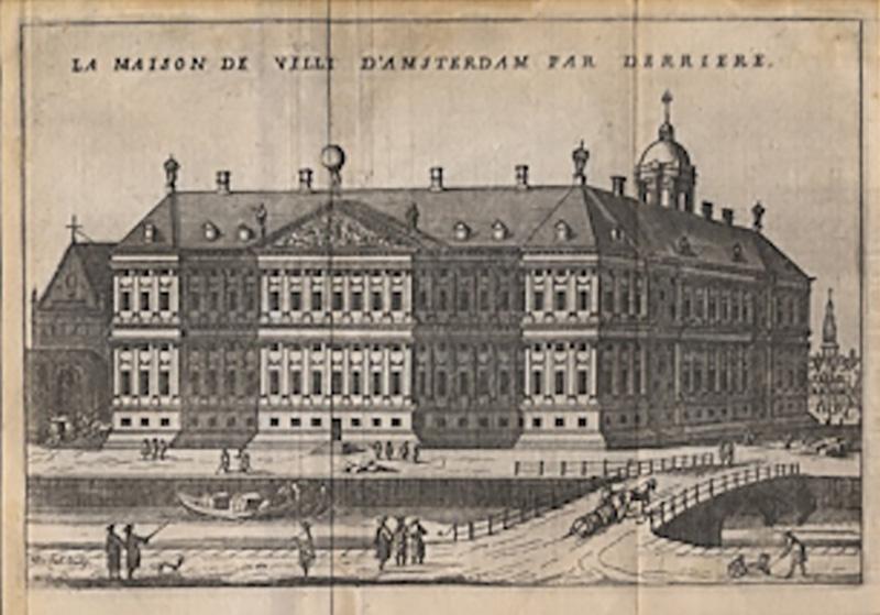 NO 163 LA MAISON DE VILLE D AMSTERDAM PAR DERRIERE