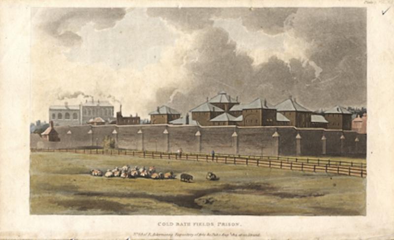 NO 171 COLD BATH FIELDS PRISON 15CM X 24CM 