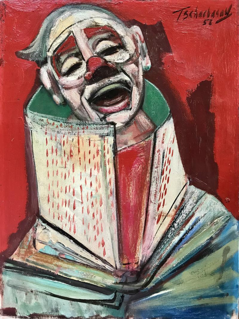 Nahum Tschacbasov Unhappy Clown 