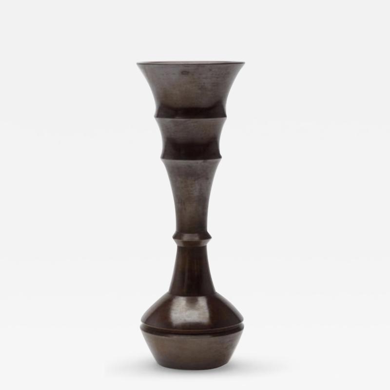 Nakajima Yasumi II Bronze vase by Nakajima Yasumi II