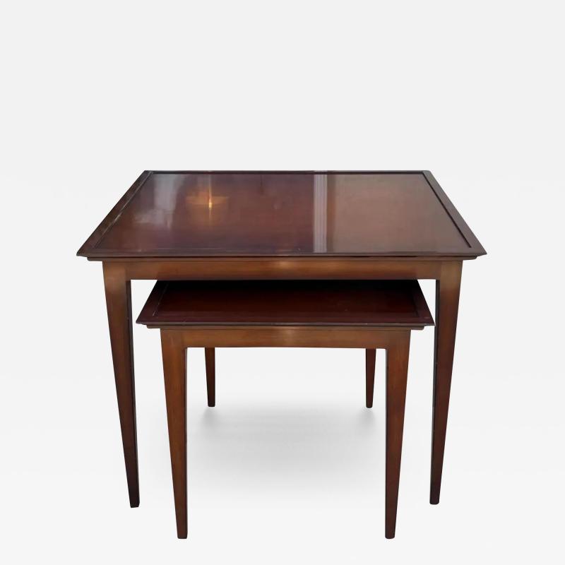 Nancy Corzine Art Deco Style Nancy Corzine Mahogany Nesting Tables