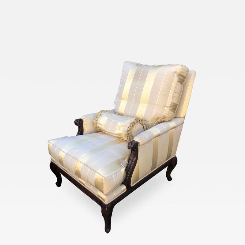 Nancy Corzine Superb Nancy Corzine French Provincial Louis XV Lounge Chair