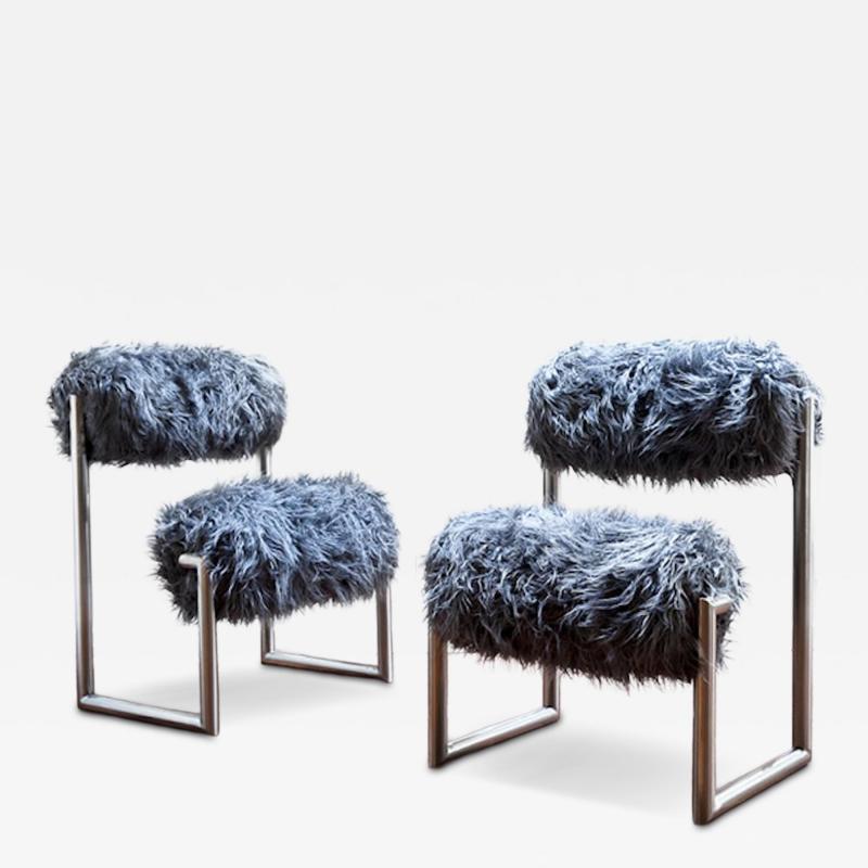 Nanda Vigo Nanda Vigo Pair of Due Pi Chairs