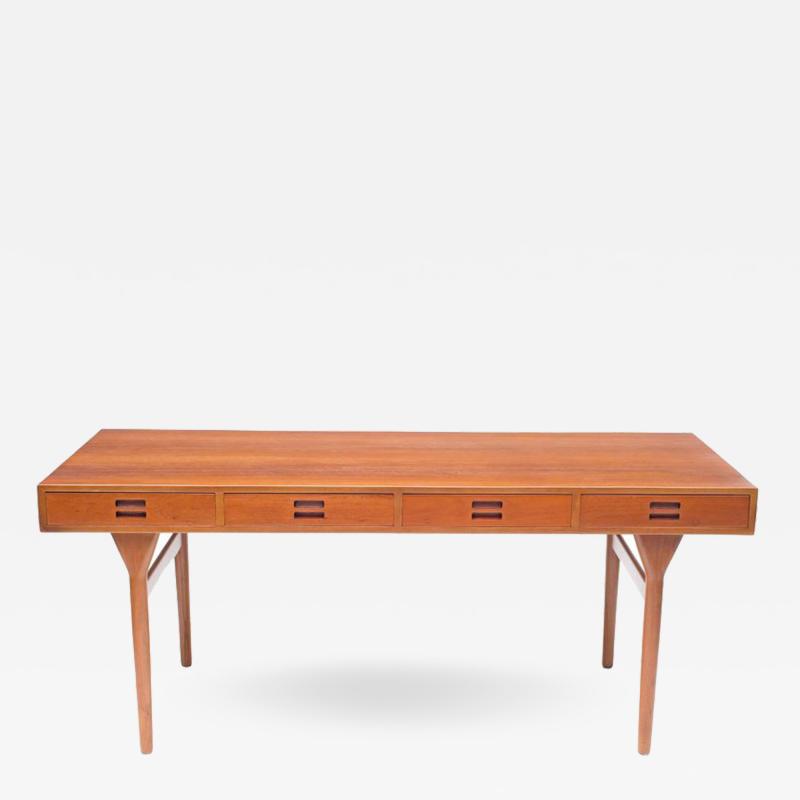 Nanna Ditzel Nanna Ditzel Jorgen Ditzel Teak Desk with Four Drawers Denmark 1952